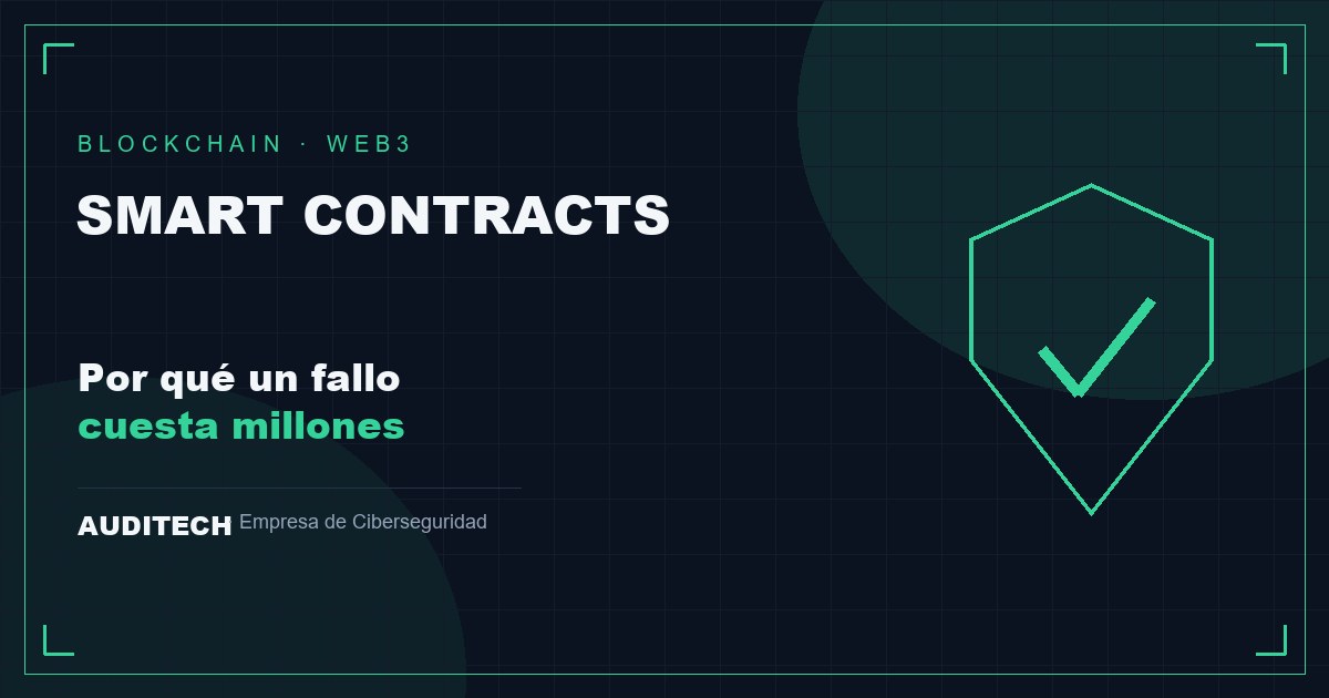 Auditoría de Smart Contracts: Por Qué un Fallo Cuesta Millones - Auditech