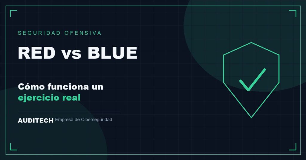 Red Team vs Blue Team: Cómo Funciona un Ejercicio Real - Auditech